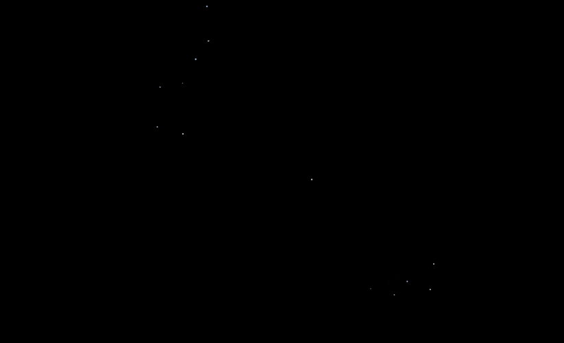 Cassiopeia, Karlavagnen och
                        Polstjärnan